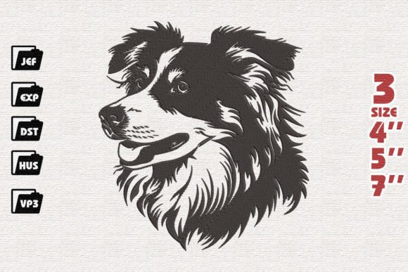 Collie Dog Embroidery Review